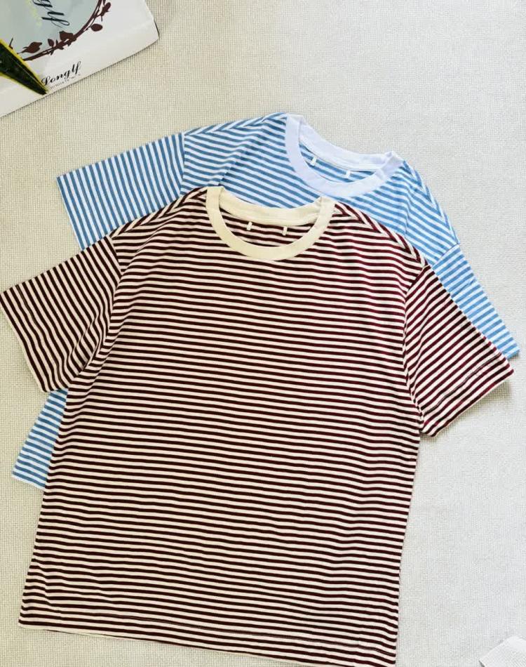 تیشرت راهراه pull &bear