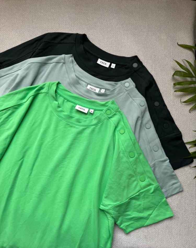 تیشرت پاییزه دکمه دار سیسیل