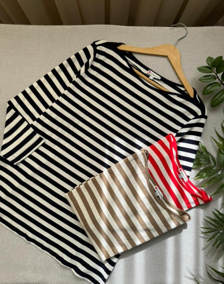 بلوز راهراه استریت وان