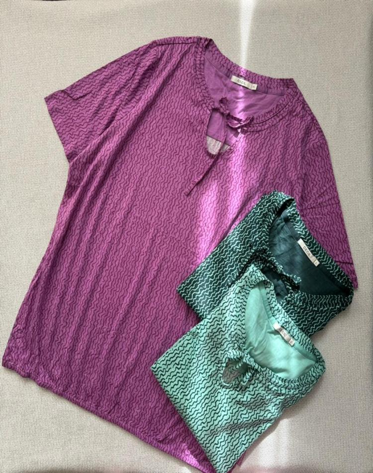 تیشرت طرحدار سیسیل