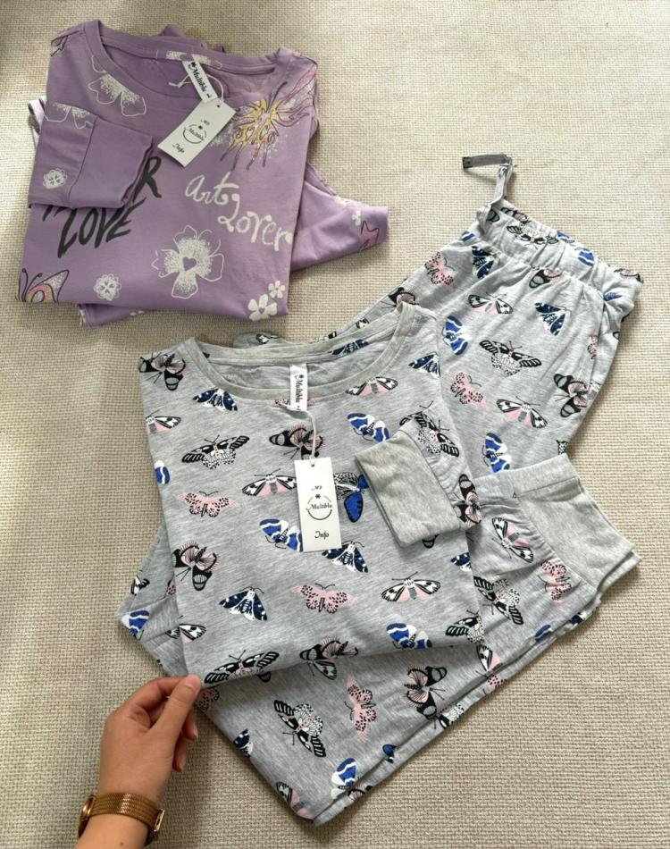 ست بلوز وشلوار فانتزی