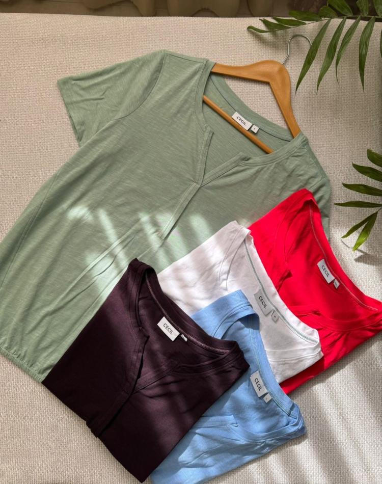 تیشرت یقه کوبایی سیسیل (پارت2)