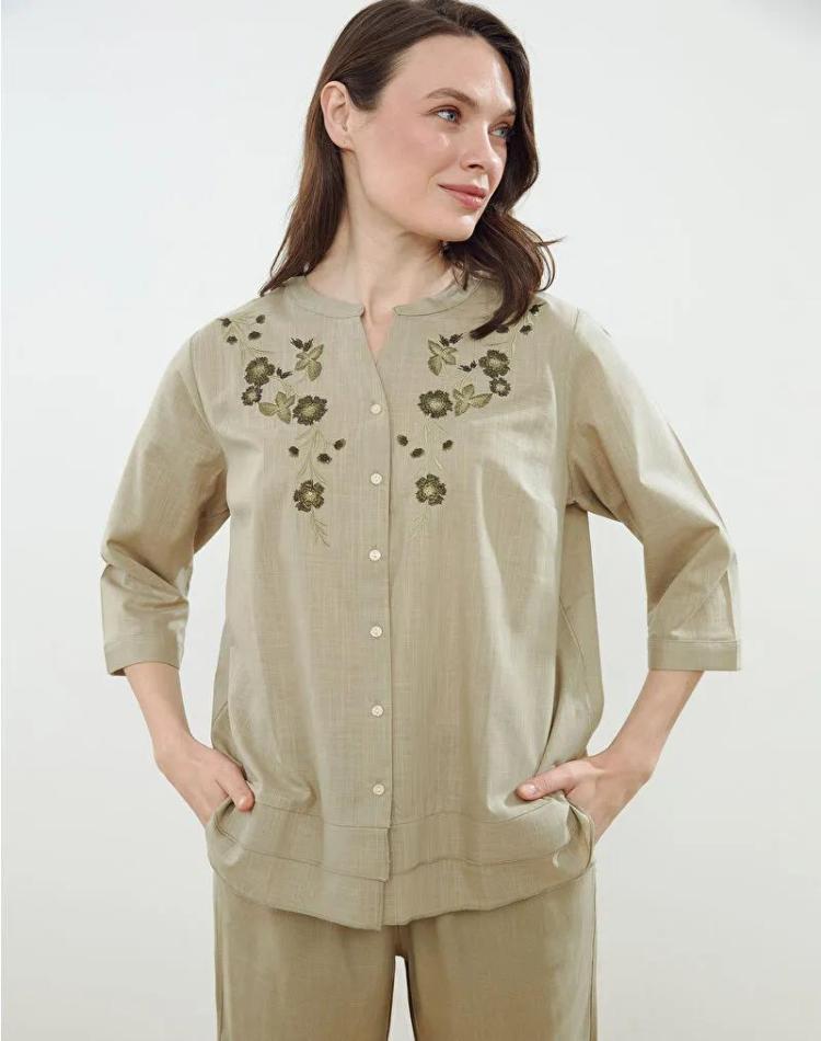 شومیز گلدوزی السی وایکیکی